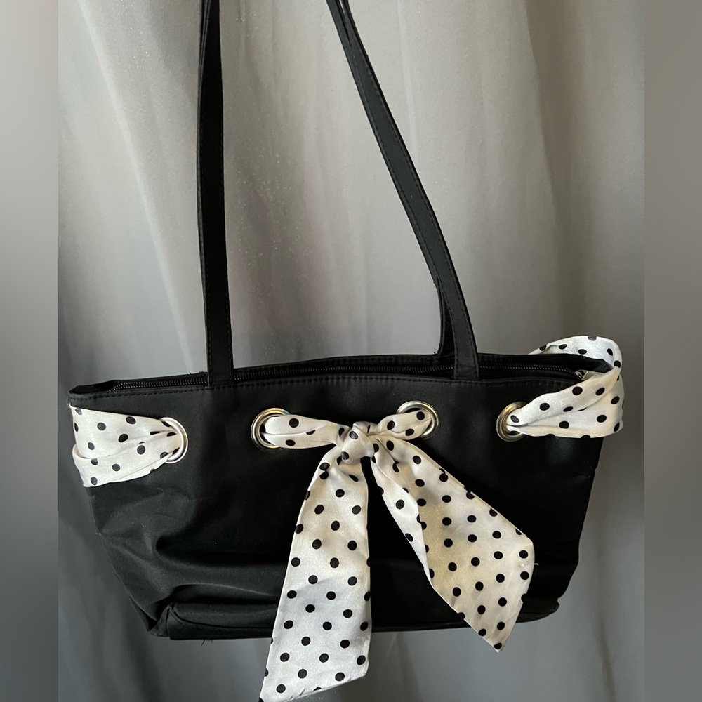 Black handbag